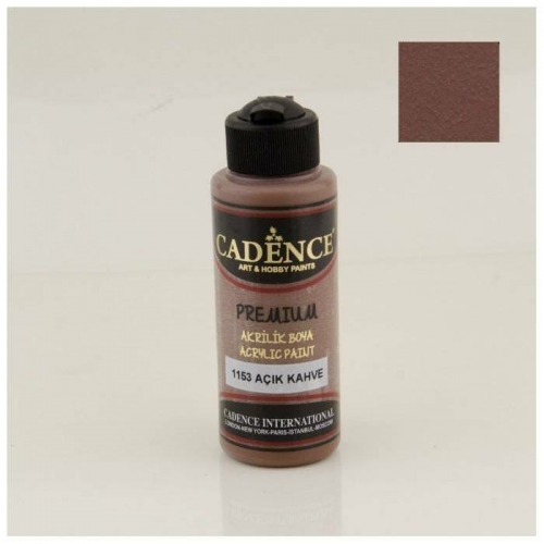 Cadence Akrilik Boya 500 ml 1153 Açık Kahve Ahşap Boyası