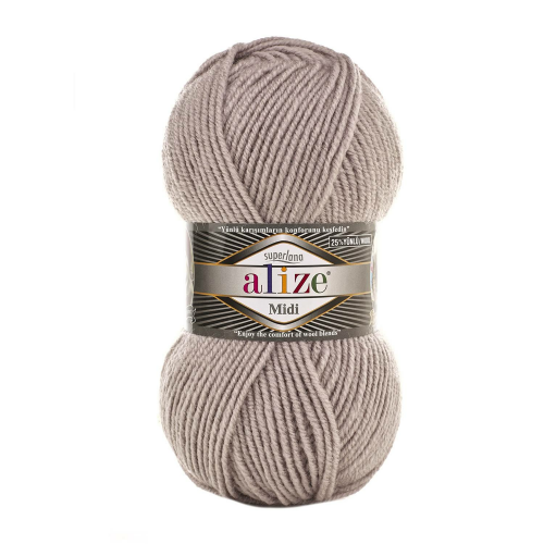 Alize Superlana Midi El Örgü İpi Duman 652