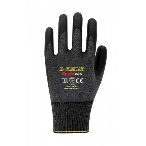 Beybi B-Flex110 Likralı Nitril Eldiven 10 - Çift