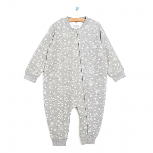 HelloBaby Basic Unisex Uyku Tulumu - Gri