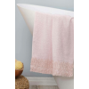Karaca Home Serenity Pudra %100 Pamuk Brodeli Bornoz Seti