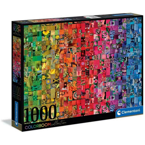 Clementoni - 1000 Parça Colorboom Yetişkin Puzzle - Collage