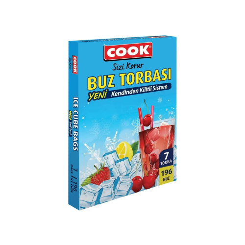 COOK Kendinden Kilitli Buz Torbası