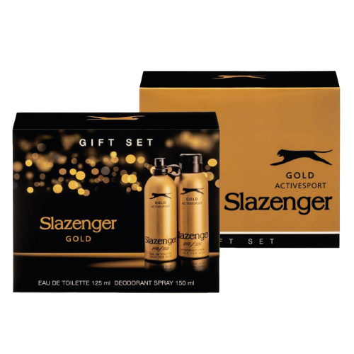 Slazenger Gold Active Sport Edt 125Ml Deodorant 150 Ml