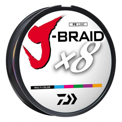 Daiwa J-Braid x8 Multicolor İp Olta Misinası 150mt