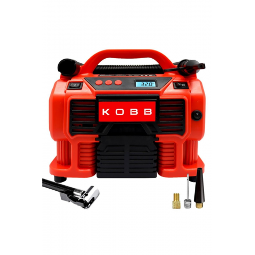 KOBB KB300 12Volt/220Volt 160 PSI Dijital Basınç Göstergeli Lastik & Yatak Şişirme Pompası