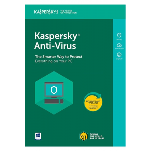 KASPERSKY Anti Virus Türkçe - 1 Bilgisayar Yıl