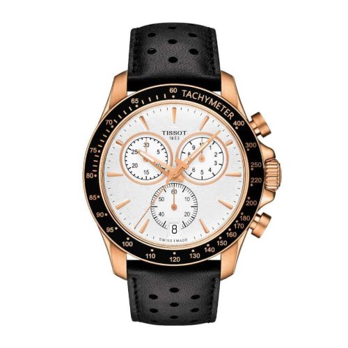 Tissot V8 Quartz Chronograph T1064173603100 Erkek Kol Saati