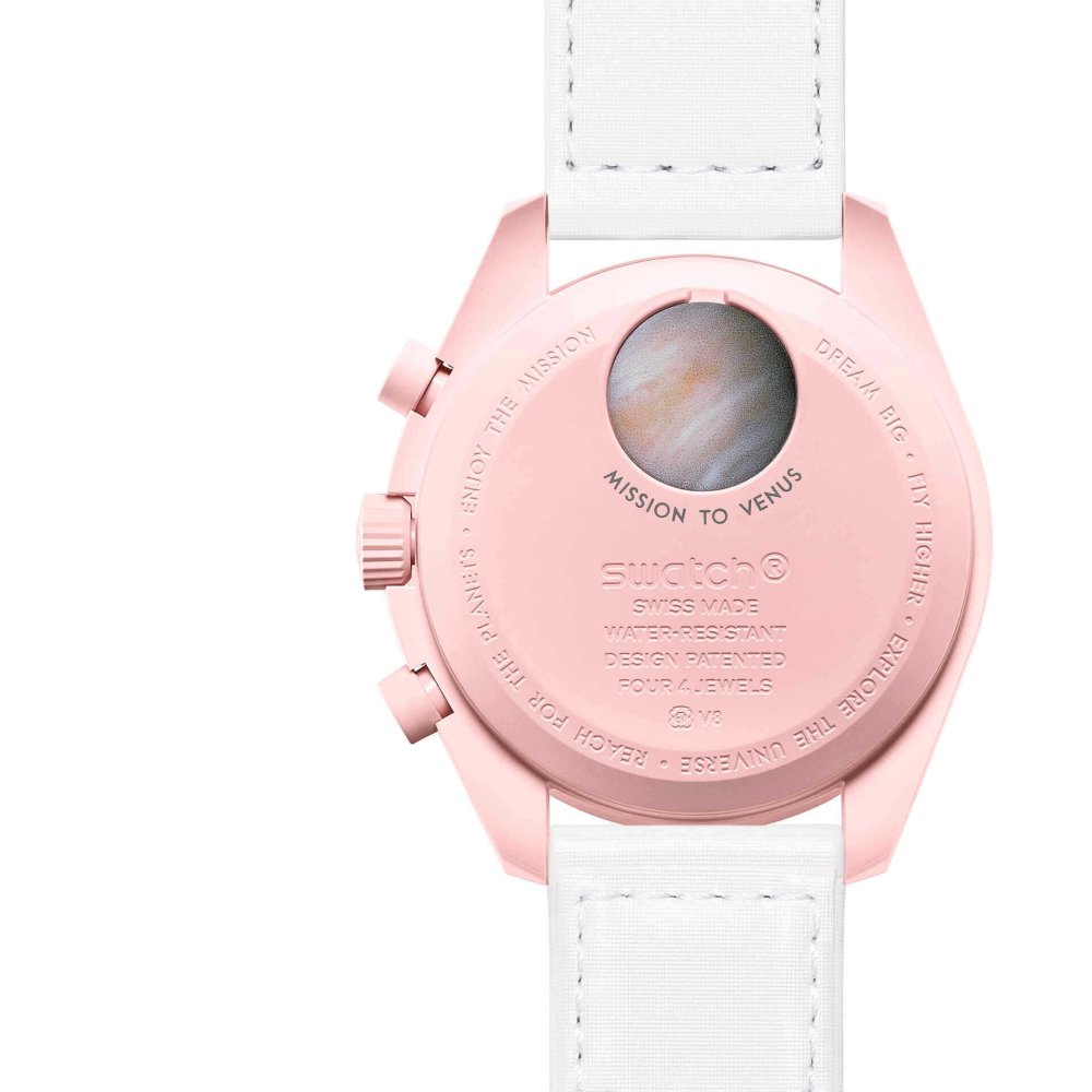 Swatch Bioceramic Moonswatch Mission to the Venus Kol Saati SO33P100