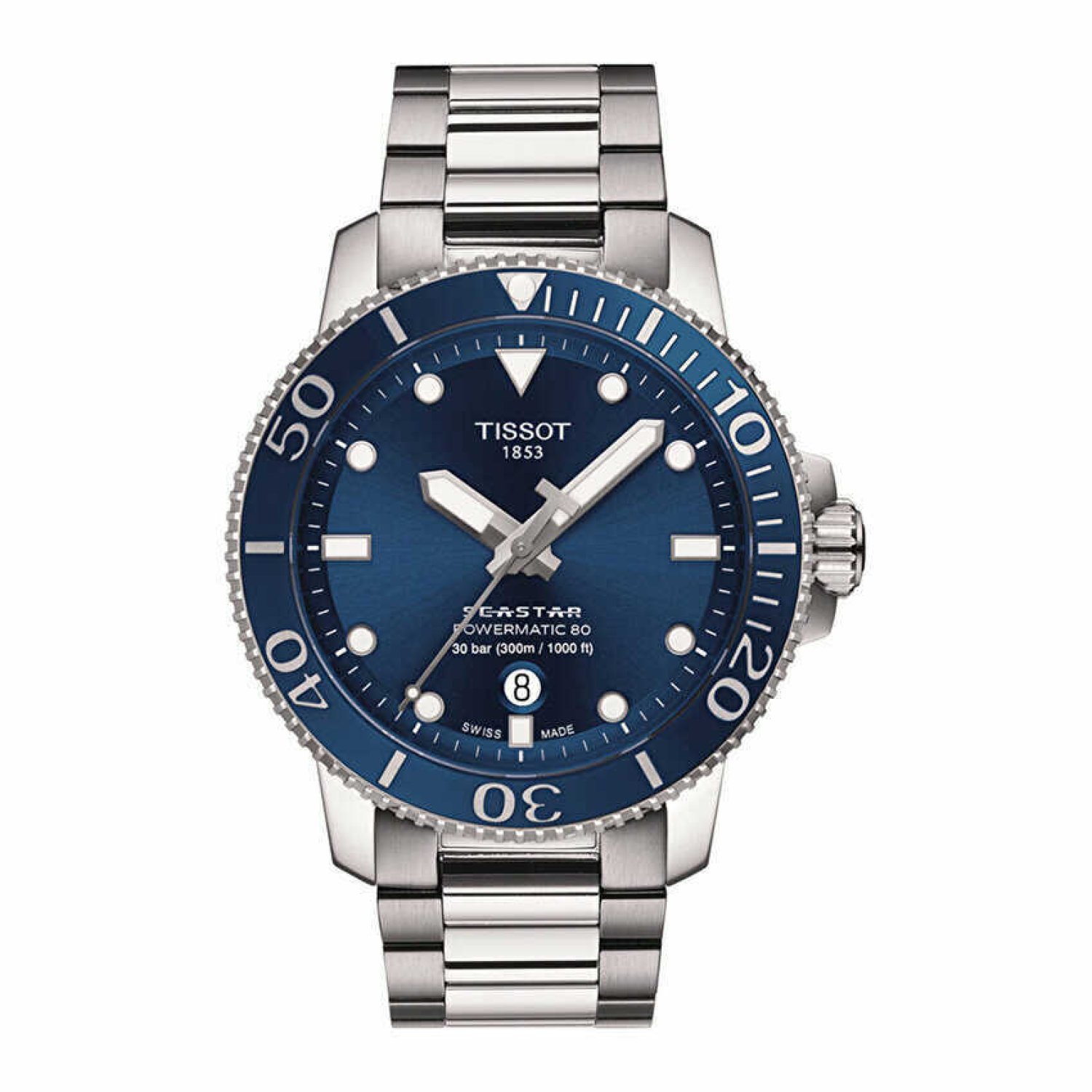 Tissot Seastar 1000 Powermatic 80 T1204071104103 Erkek Kol Saati