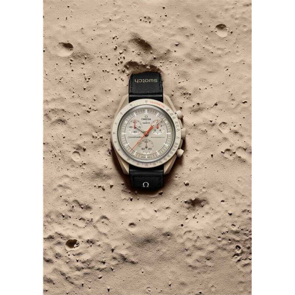 Swatch Bioceramic Moonswatch Mission to the Jupiter Kol Saati SO33C100  