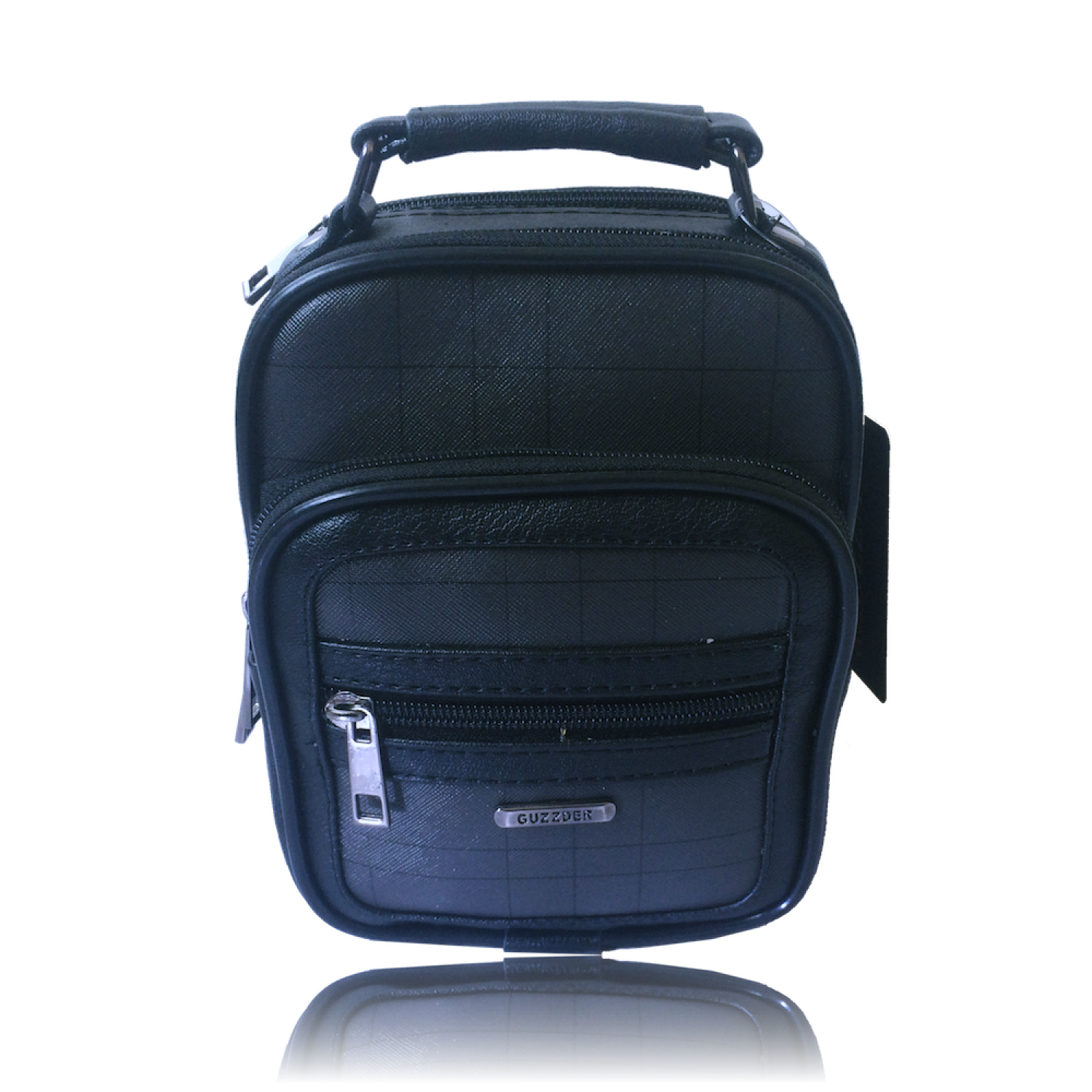 Guzzder Collection Omuz Askılı Deri El Çantası-Küçük Boy