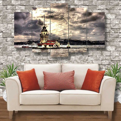 5 Parçalı MDF Tablo PMT1595