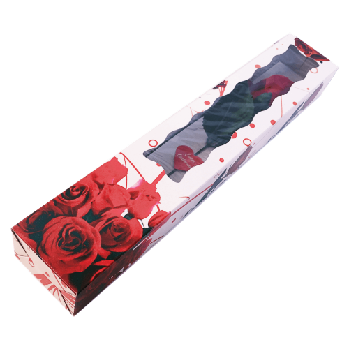 Öğretmene Hediye Kutuda Kırmızı Gül