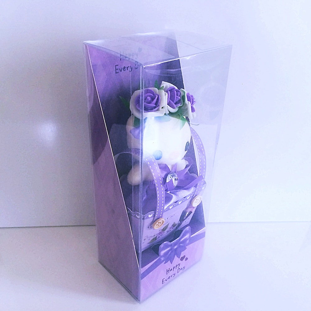 Çantada Süslü Sevimli Peluş Kedi