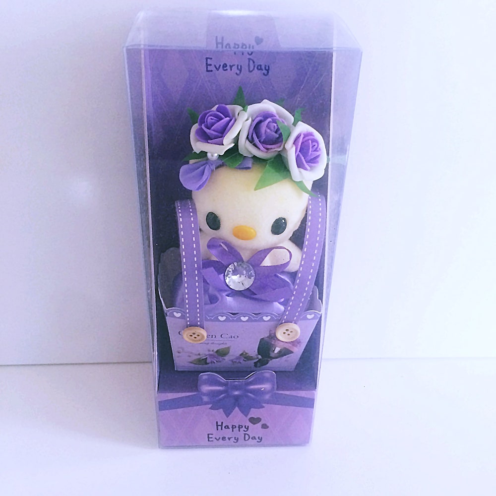 Çantada Süslü Sevimli Peluş Kedi