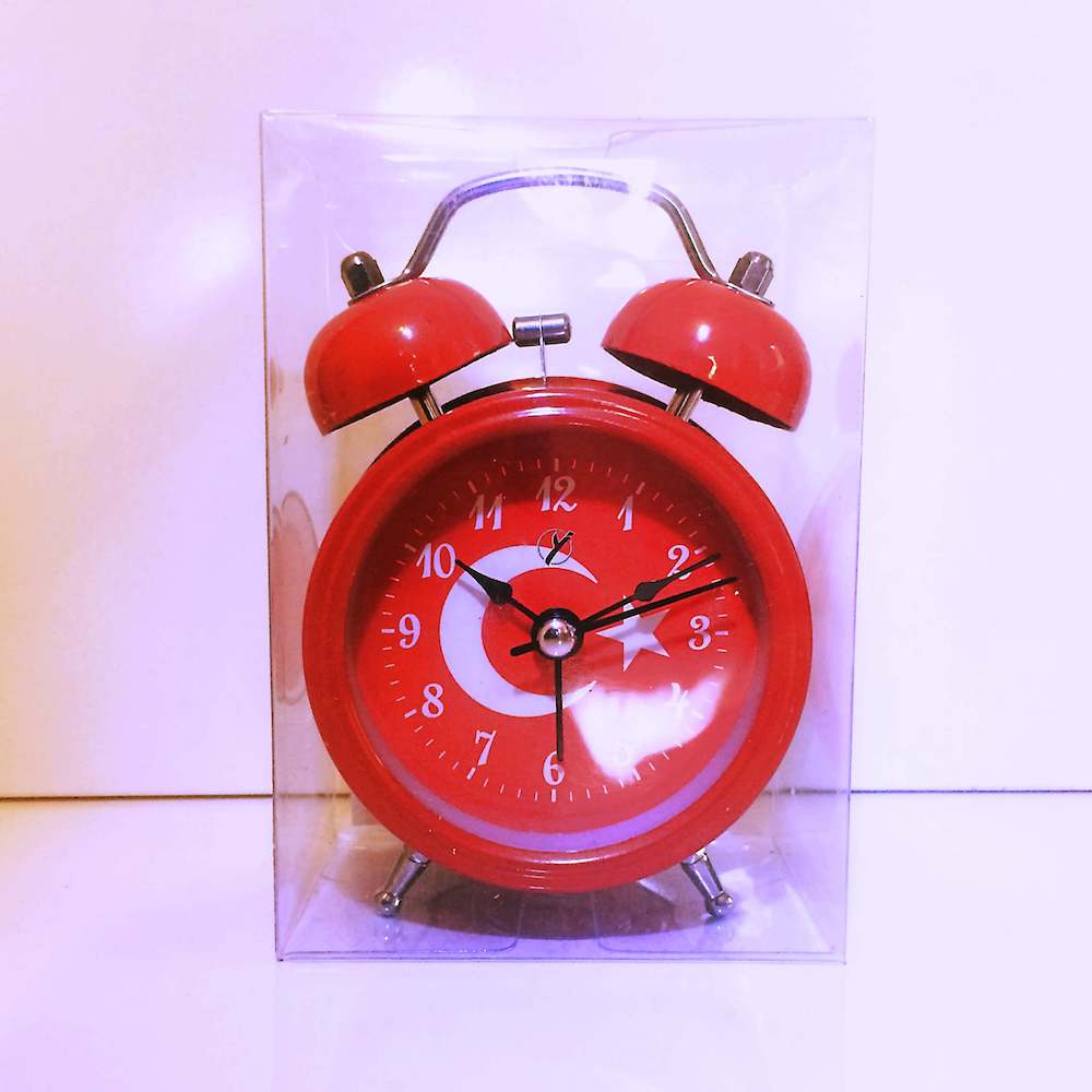 Ay Yıldız Kurmalı Nostaljik Çalar Saat