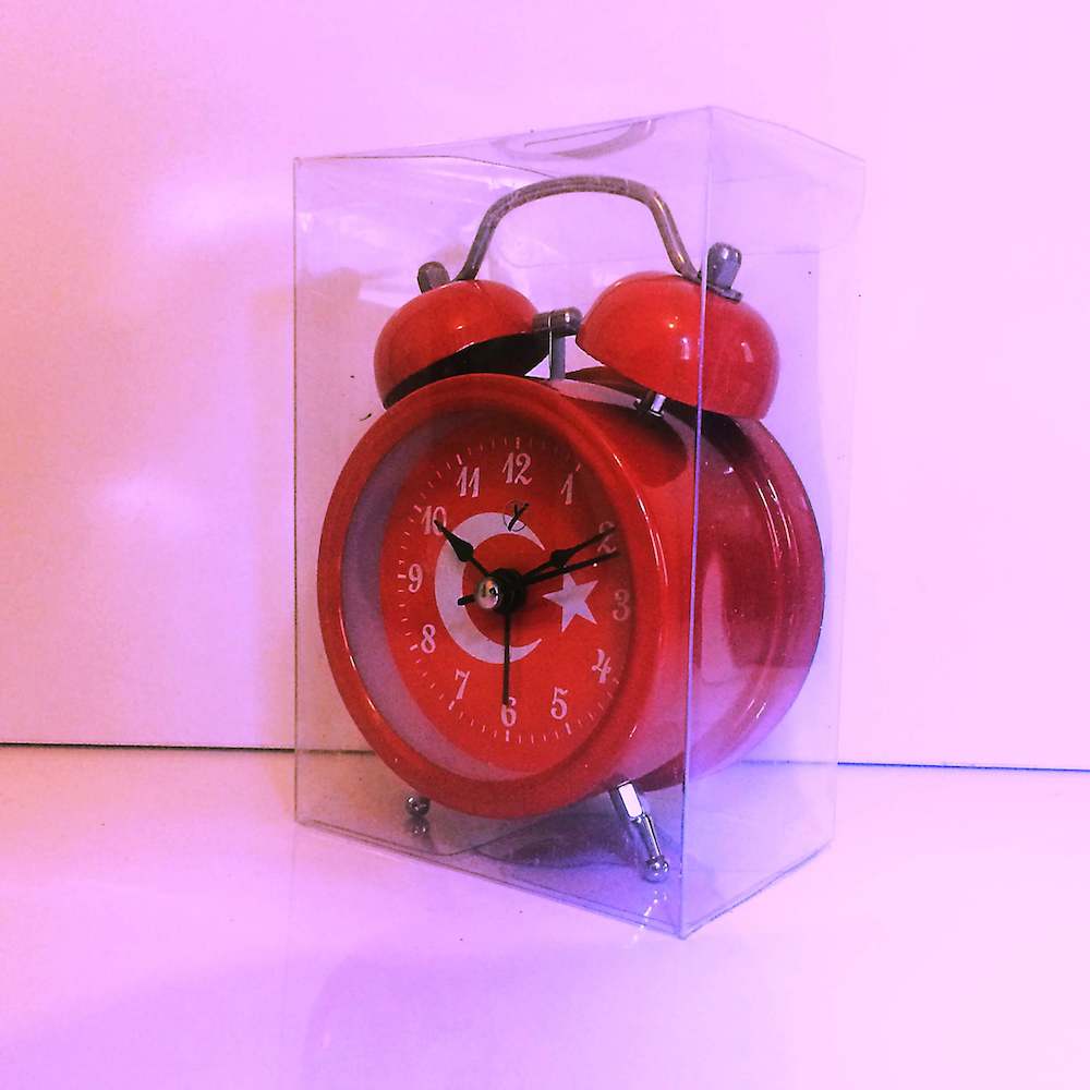 Ay Yıldız Kurmalı Nostaljik Çalar Saat