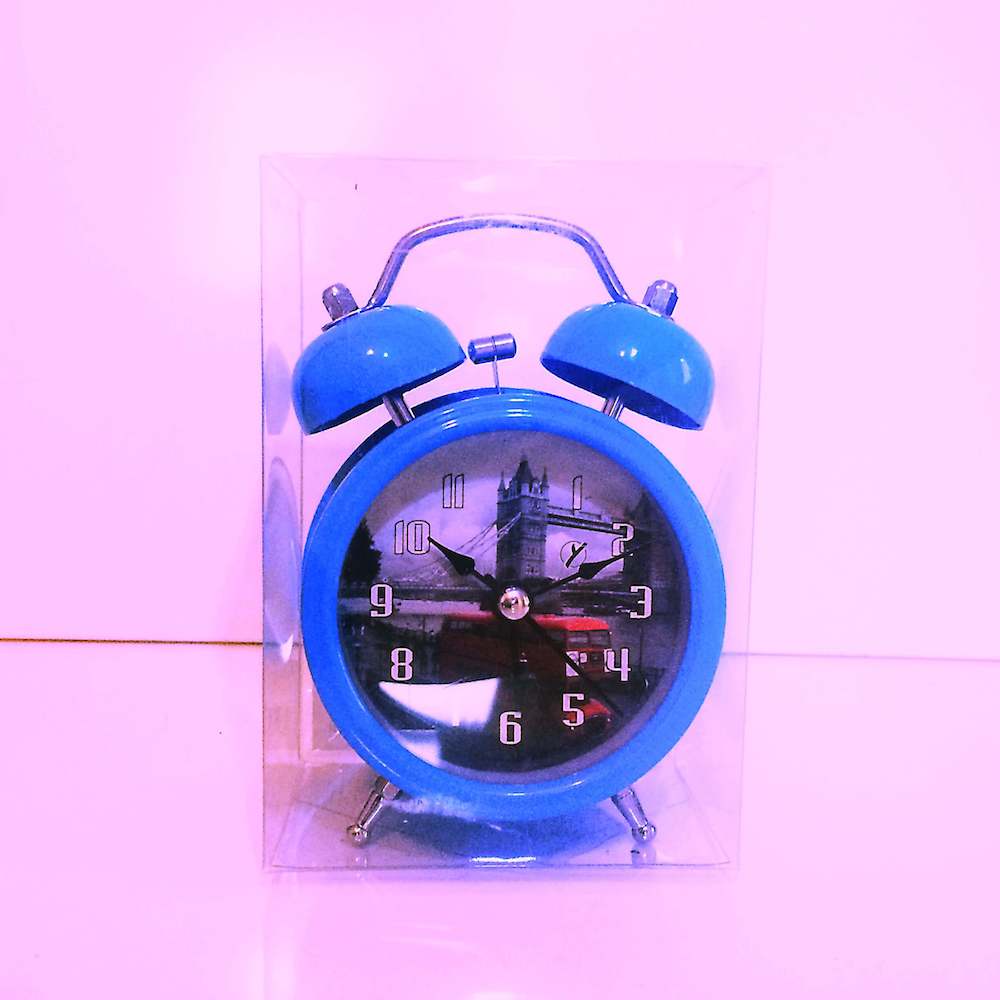 Tower Bridge Köprü Resimli Kurmalı Nostaljik Çalar Saat