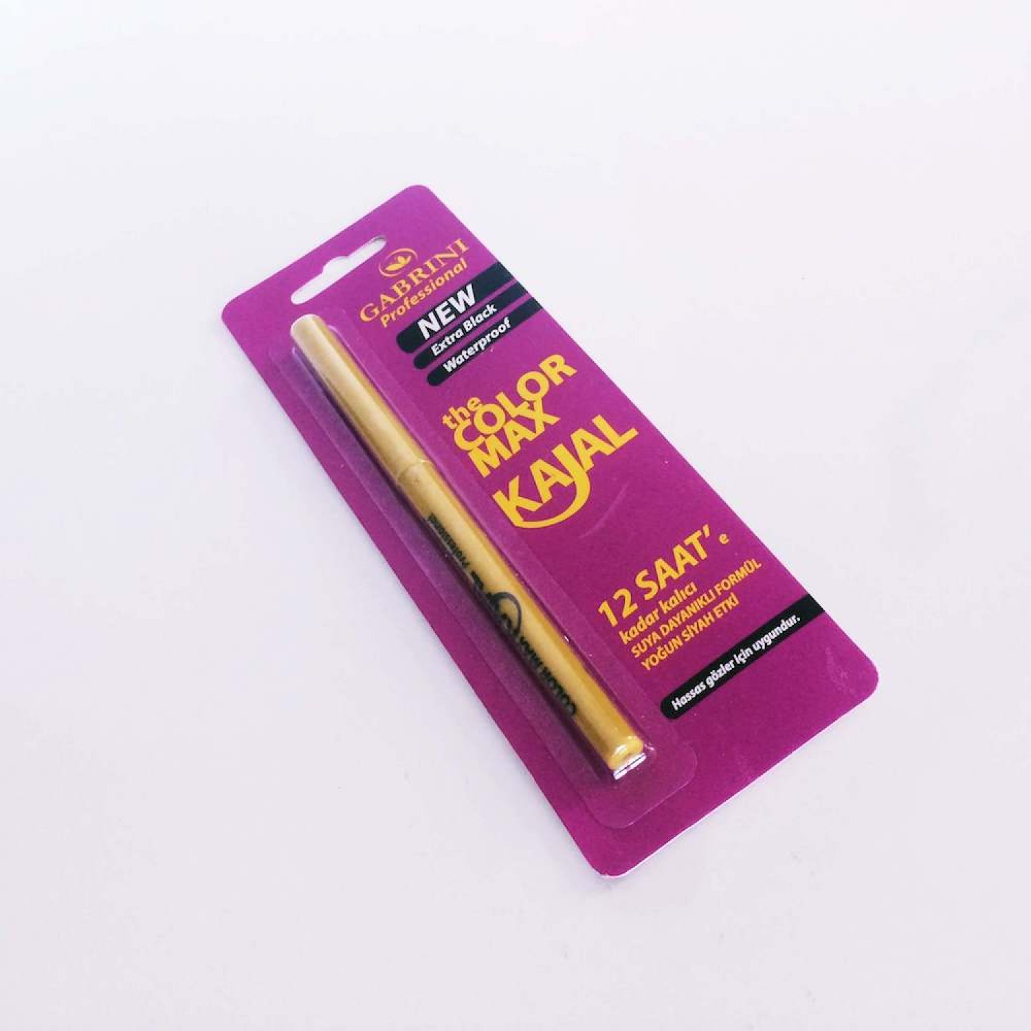 Gabrini The Color Max Kajal Siyah Göz Kalemi