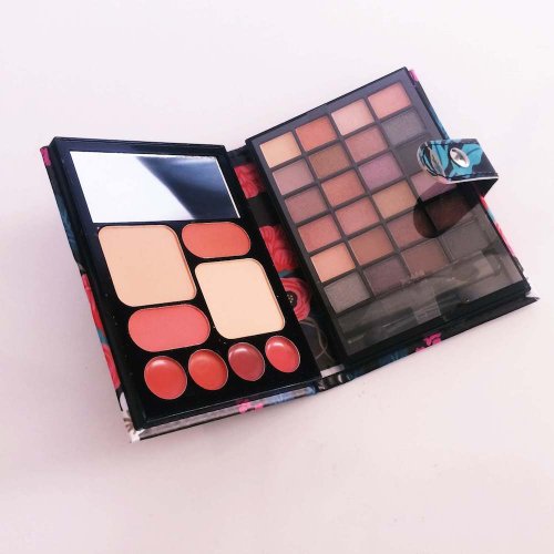 Pretty Beauty Allık Pudra Ruj Far Mini Makyaj Seti