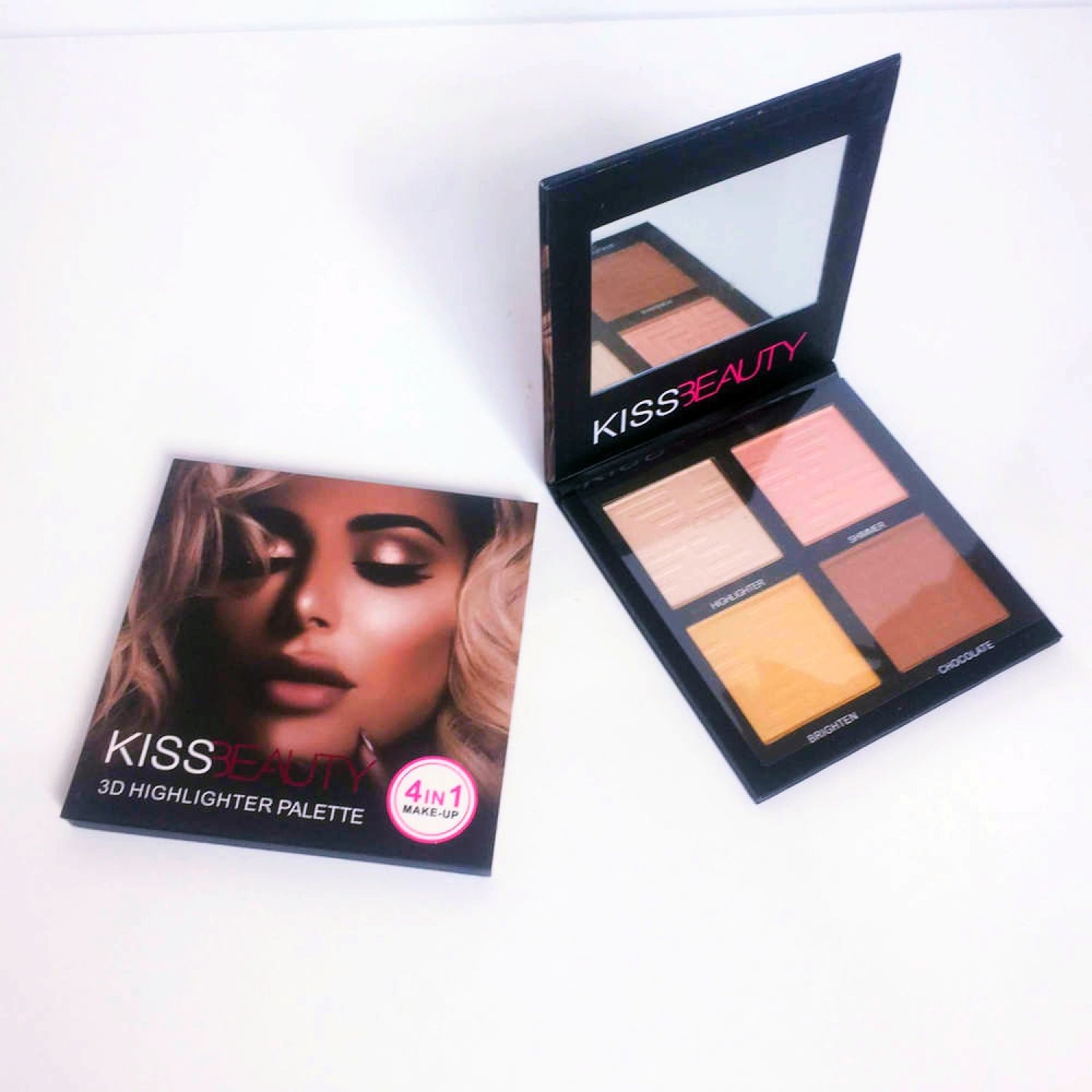 Kiss Beauty 3D Highlighter Aydınlatıcı Palet