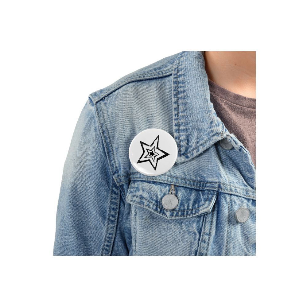 Little Trip Star Buton Rozet