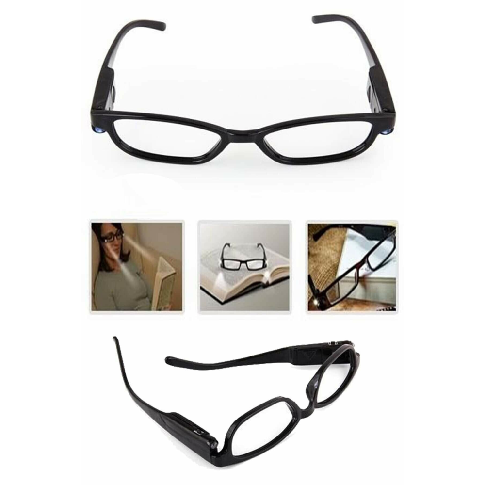 Çift Led Işıklı Kitap Okuma Gözlüğü K42