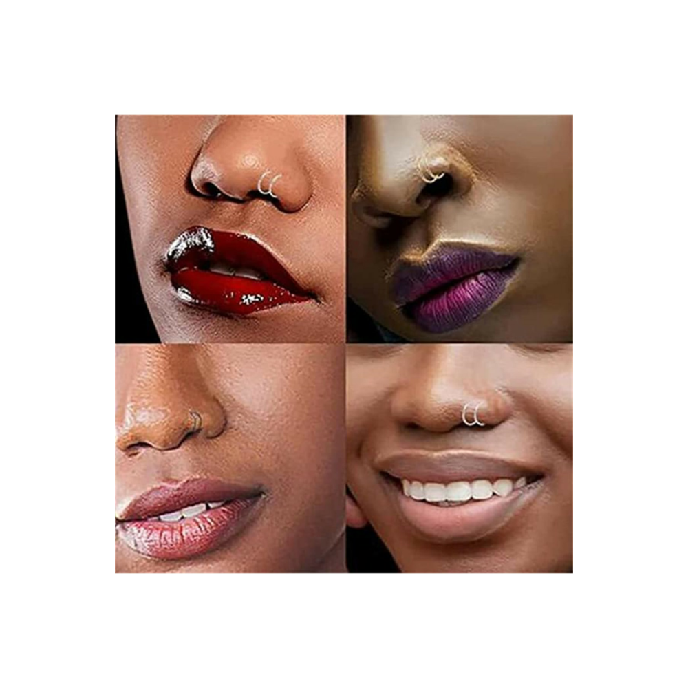 , 925 Ayar Gümüş Çift Görünümlü Silver Halka Hızma & Küpe