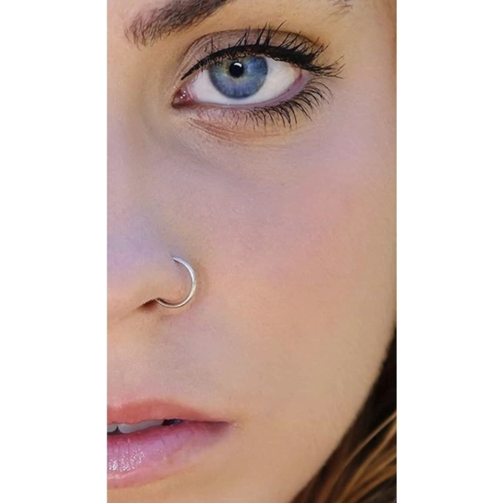 Deliksiz Sıkıştırmalı 925 Ayar Gümüş Halka Hızma