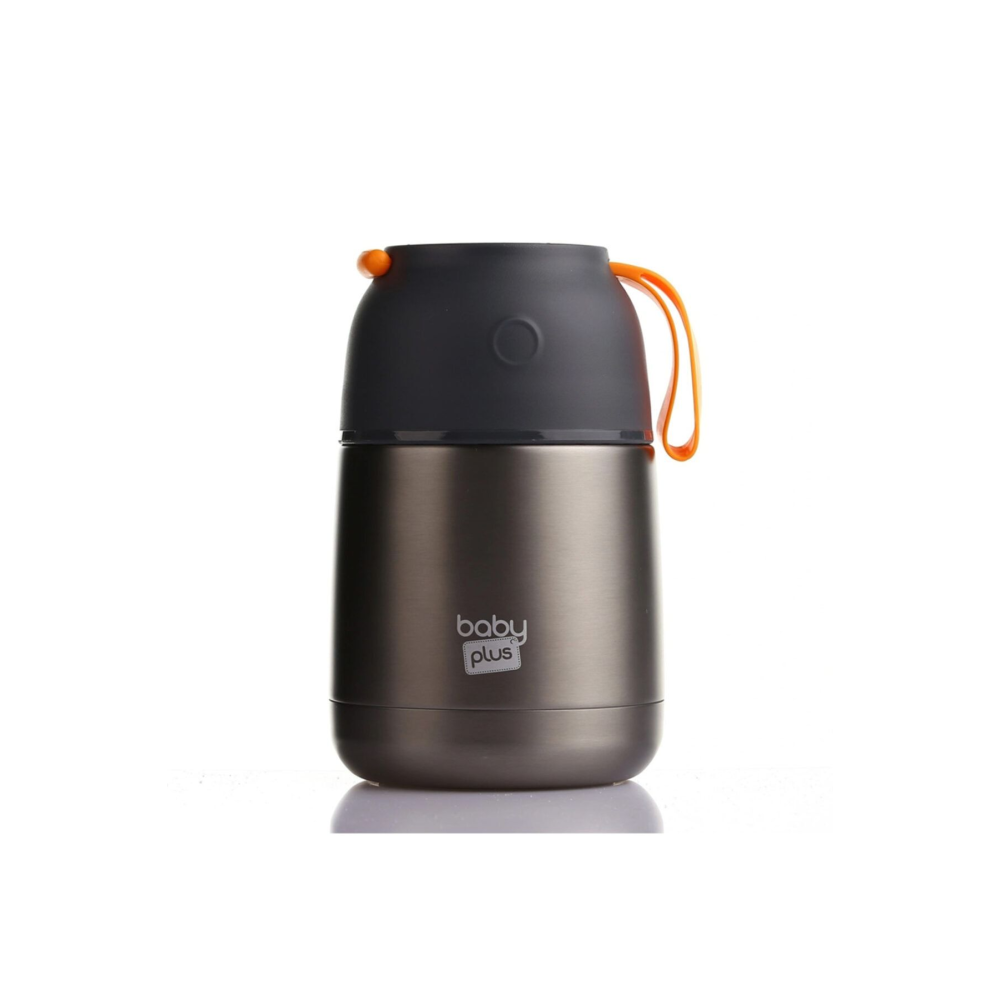Baby Plus Vakumlu Çift Taraflı Bebek Mama Saklama Termosu 450 Ml