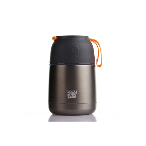 Baby Plus Vakumlu Çift Taraflı Bebek Mama Saklama Termosu 450 Ml