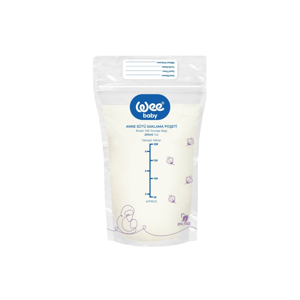 20'li Anne Sütü Saklama Poşeti