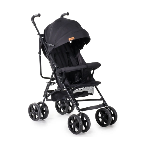 Siena Hafif Doğumdan 3 Yaşına Kadar Kullanılabilen Baston Bebek Arabası Siyah