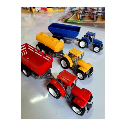 Çiftlik Serisi 3’Lü Traktör Römorklu Traktör Seti