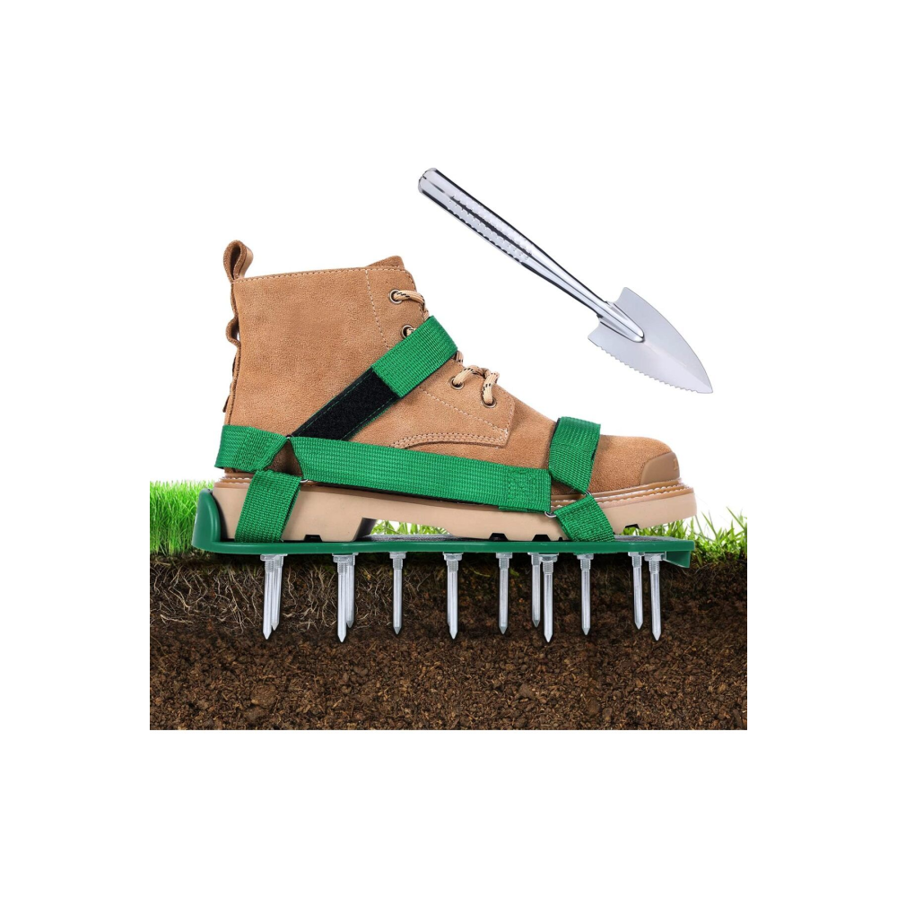 Çim havalandırma aparatı, çim için çivili ayakkabı aparatı, çim havalandırıcı