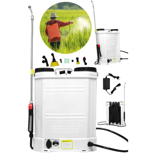 Pro Japan Turbo 16 Lt Şarjlı Sırt Tipi İlaç Pompası Akülü Şarjlı İlaçlama Makinesi Köpük Pompası