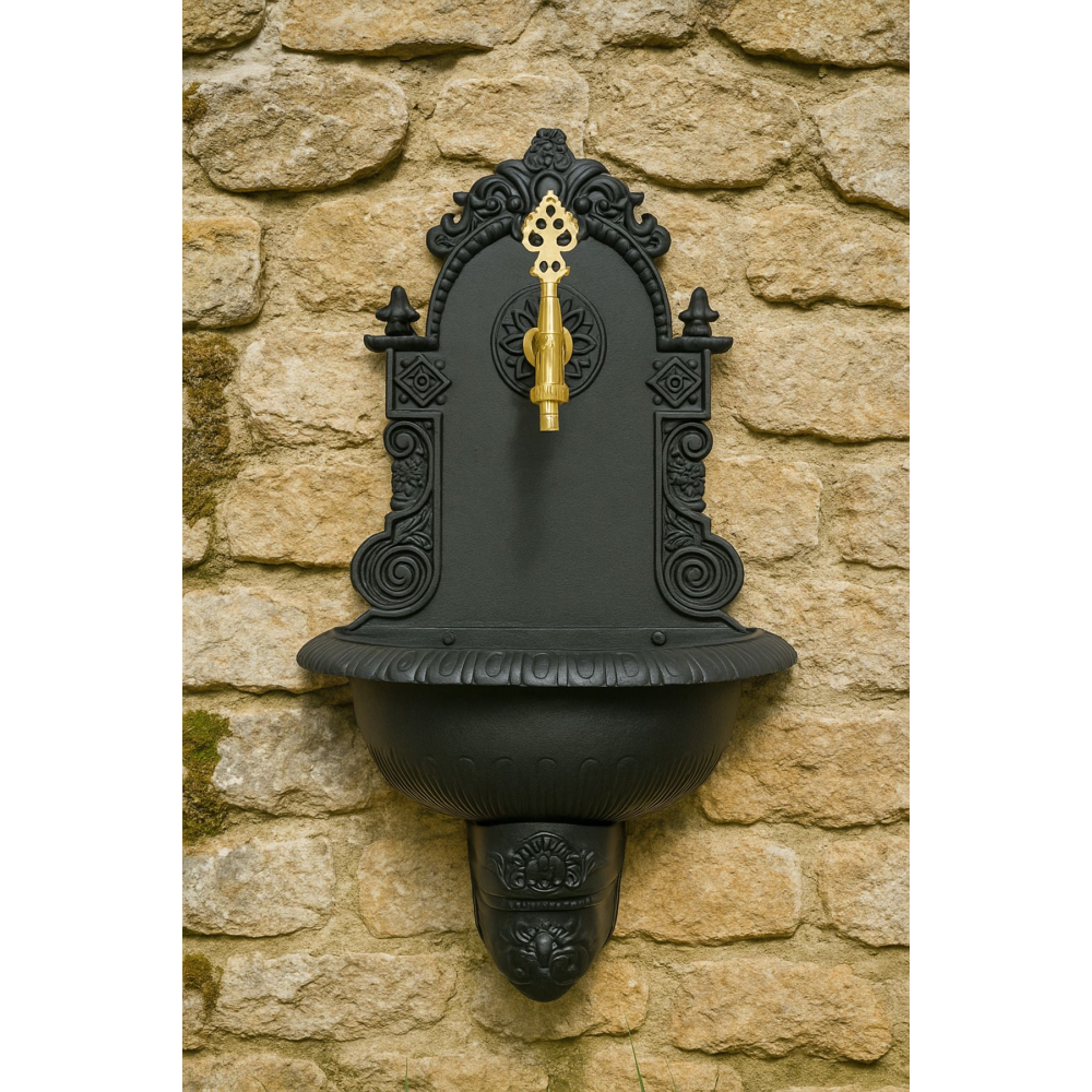 Döküm Bahçe Duvar Çeşmesi