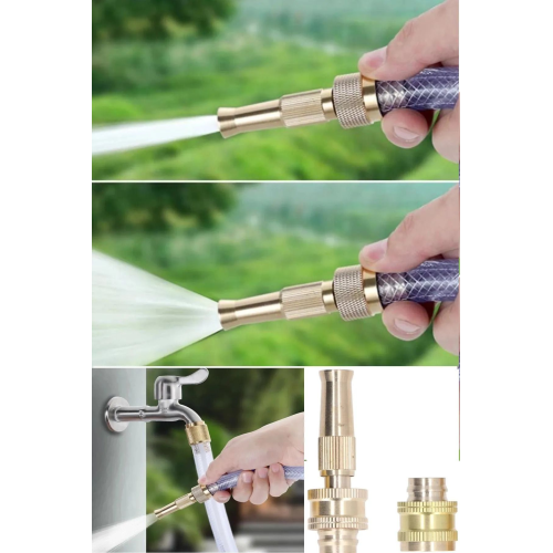 Yüksek Basınçlı Ayarlanabilir Bahçe Sulama Araba Yıkama Tazyikli Su Püskürtme Tabancası