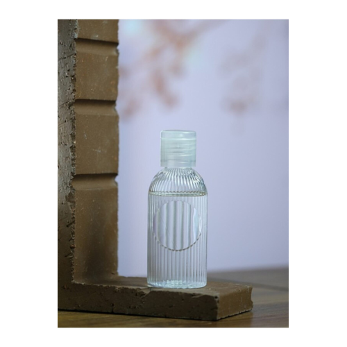 100 Adet 50 ml Fliptop Kapak Dnz21 Dezenfektan-kolonya-parfüm Boş Şişesi Sert Plastik