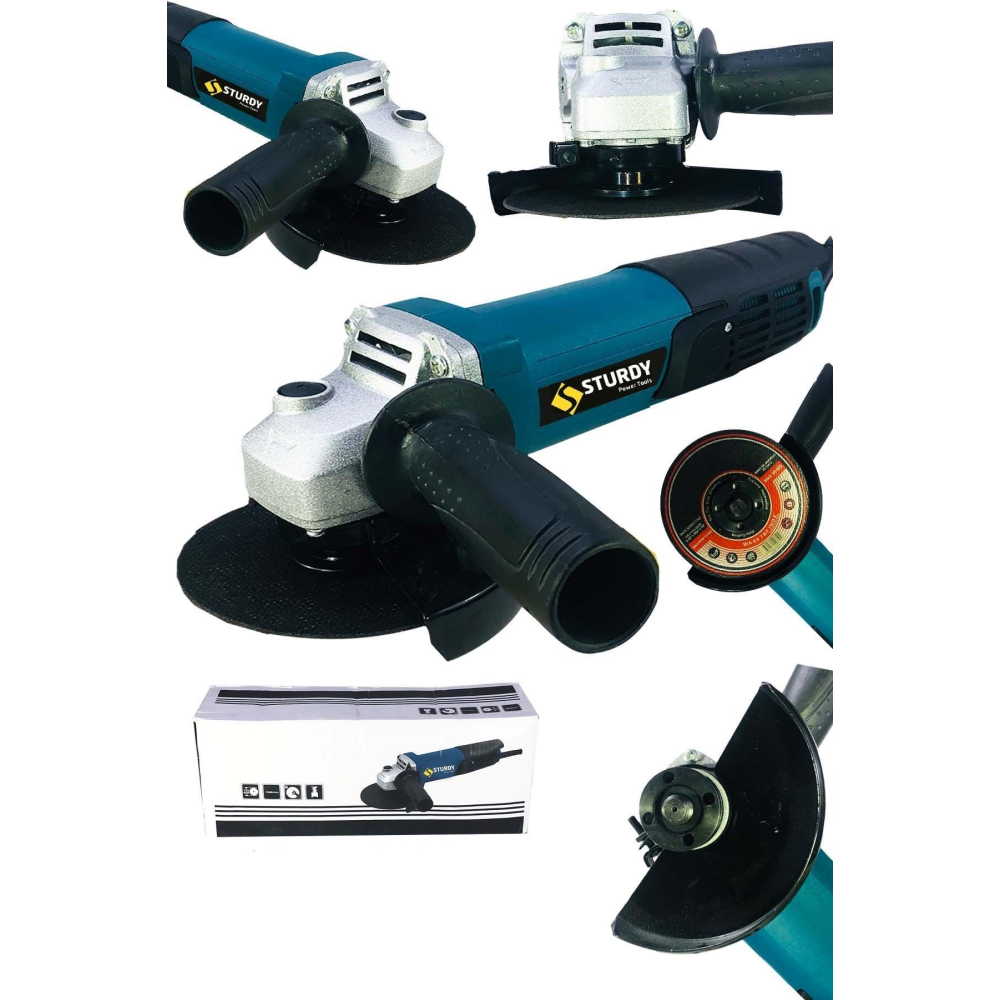 Power Tools Japon Teknoloji Bakır Sargı 550W 125 Mm Spiral Avuç Içi Kesme Ve Taşlama Makinası