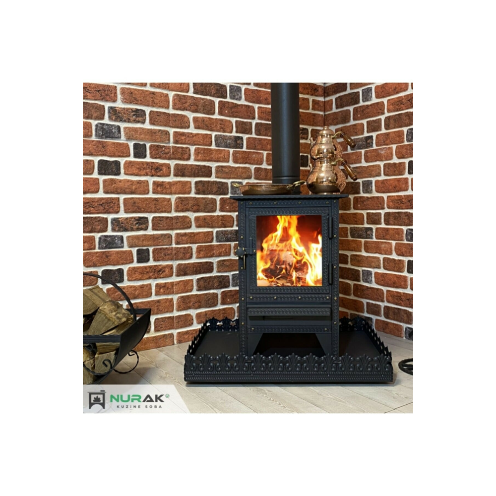 Camlı Şömine Soba