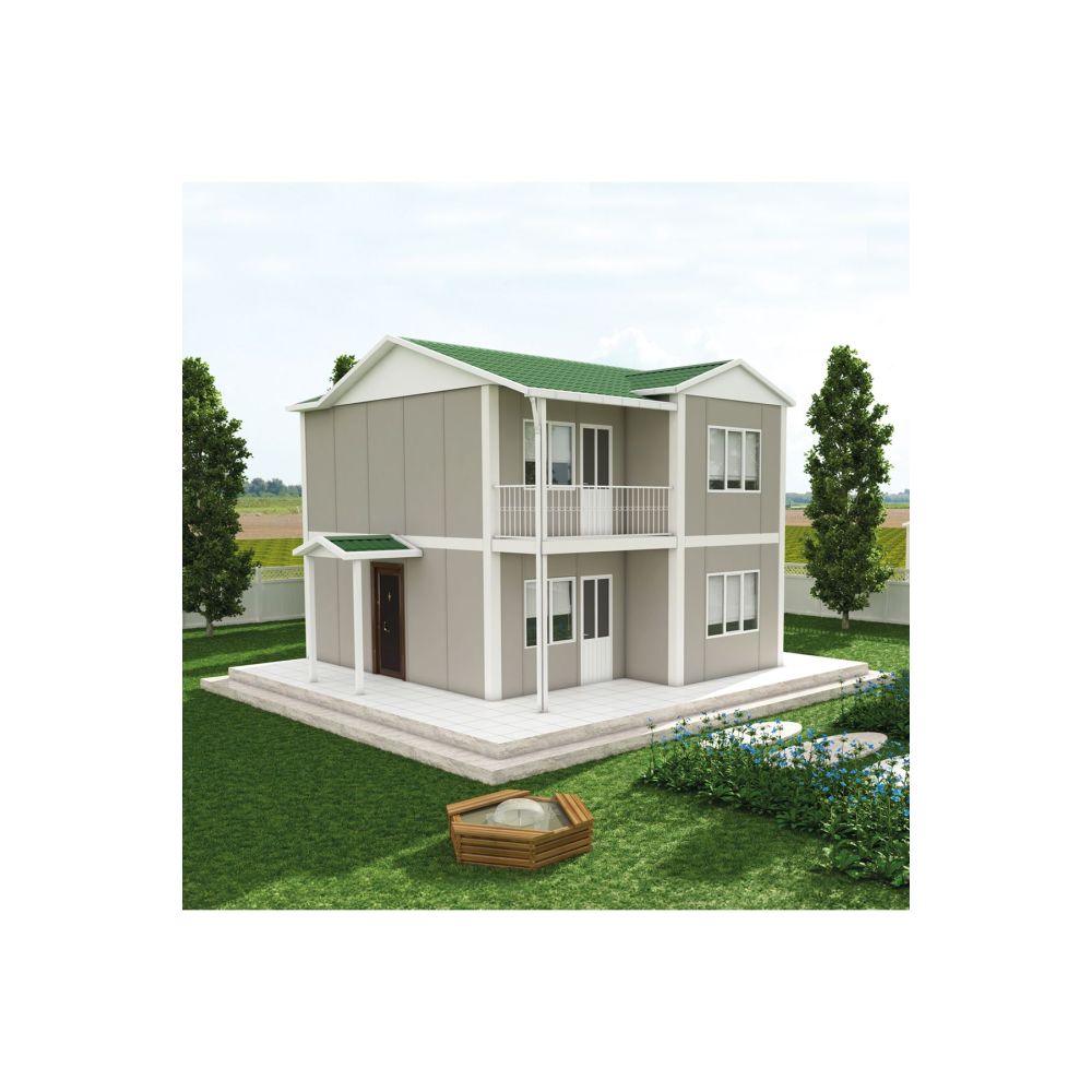 92 m2 İdeal Dubleks Prefabrik