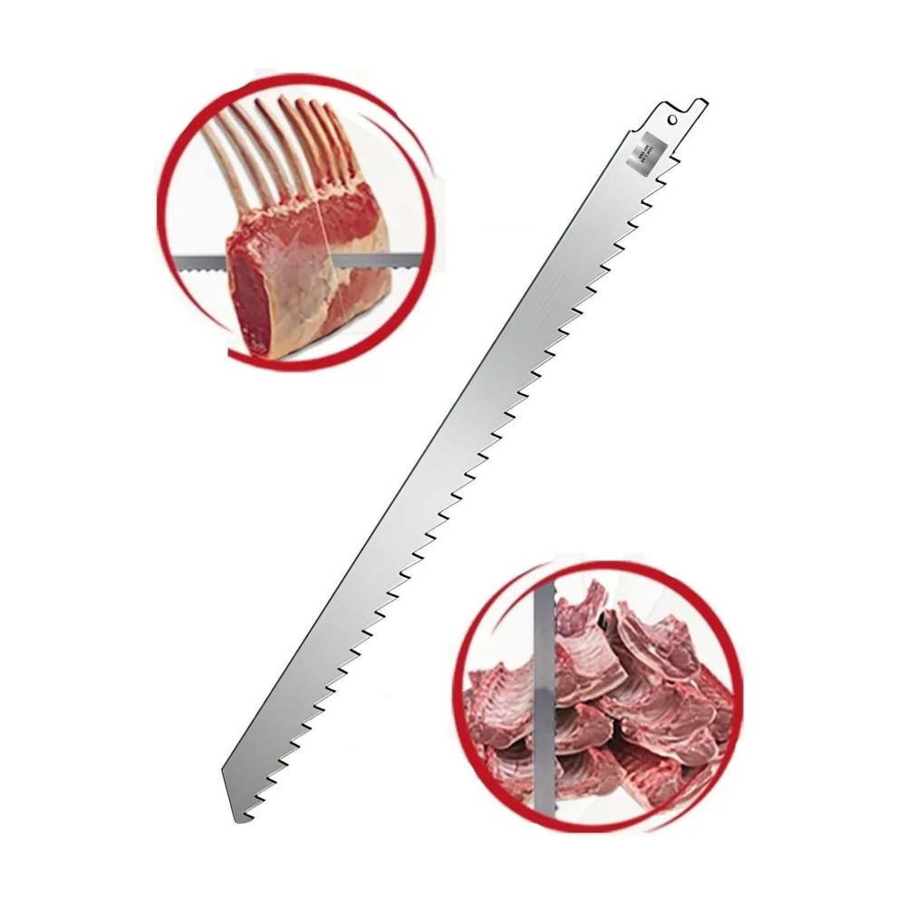 Paslanmaz Çelik Tilki Kuyruğu Et Kemik Kesim Testere Bıçağı 30 Cm Boyasız