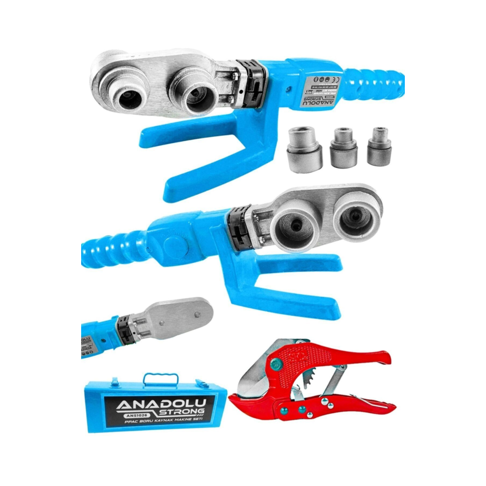 Anadolustrong Ans1026 Pprc 600 Watt Boru Kaynak Mini Makina Seti Plastik Boru Kaynak Makinesi