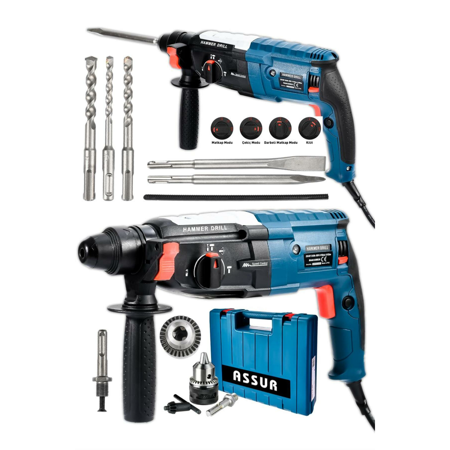 Pro Kırıcı Delici Darbeli Hilti Matkap 2-28mm