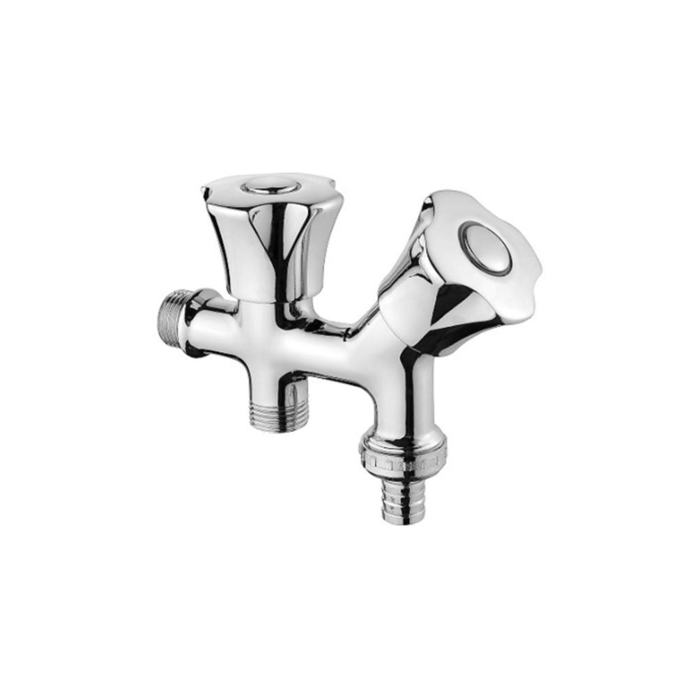 Menekşe Çift Başlıklı Musluk