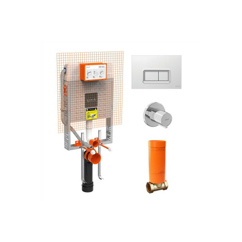 800-1868 V8 Asma Klozetler Için Gömme Rezervuar Seti,8 Cm