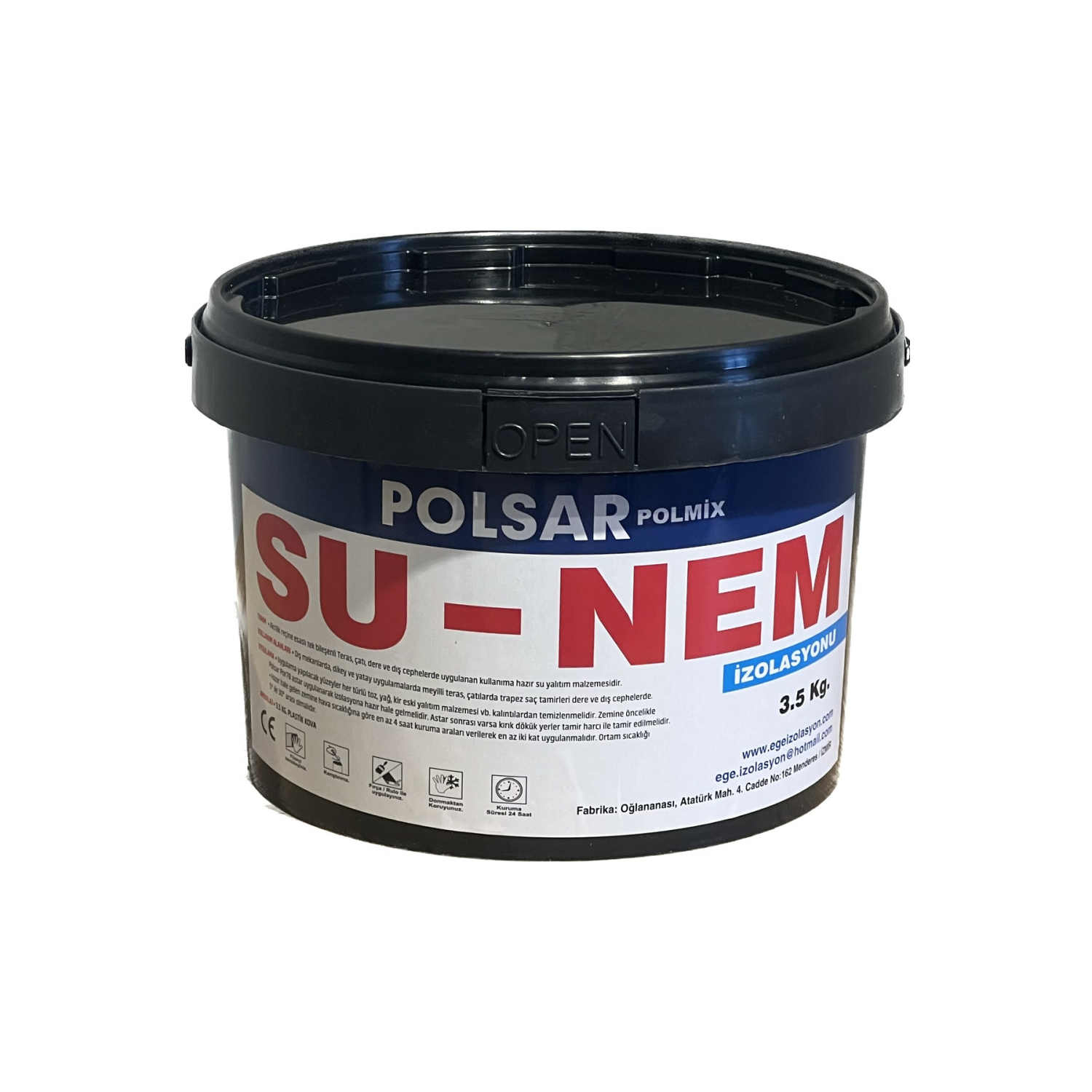 Su-nem Su Yalıtım Nem Ve Rutubet Önleyici 3,5 Kg Su Izolasyon Malzemesi