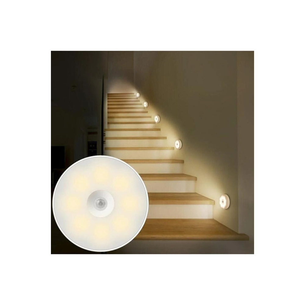 1 Adet Hareket Sensörlü Led Lamba Işık Ev Aydınlatma Kandela Armatür Yapı